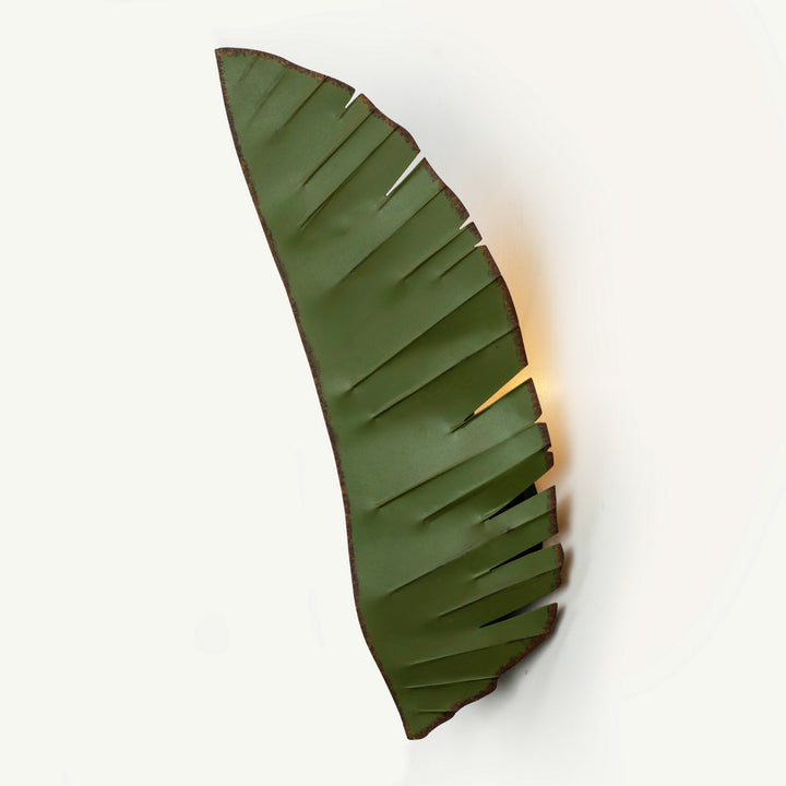 Varaluz Banana Leaf 901K03 Wall Sconce Light - Banana Leaf