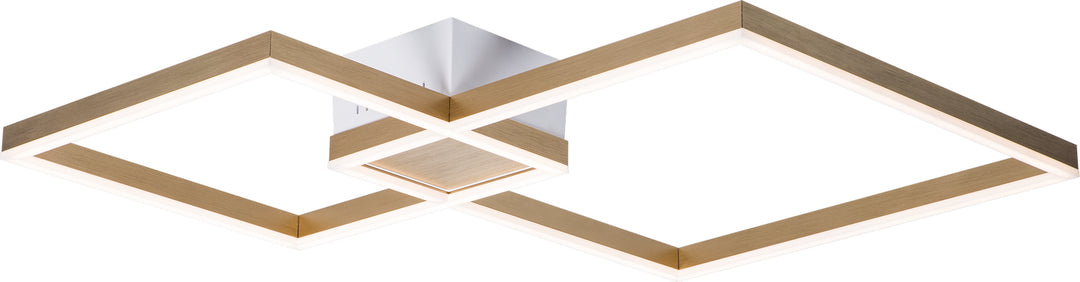 PageOne Fractal PC010103-BC Ceiling Light - Brushed Champagne