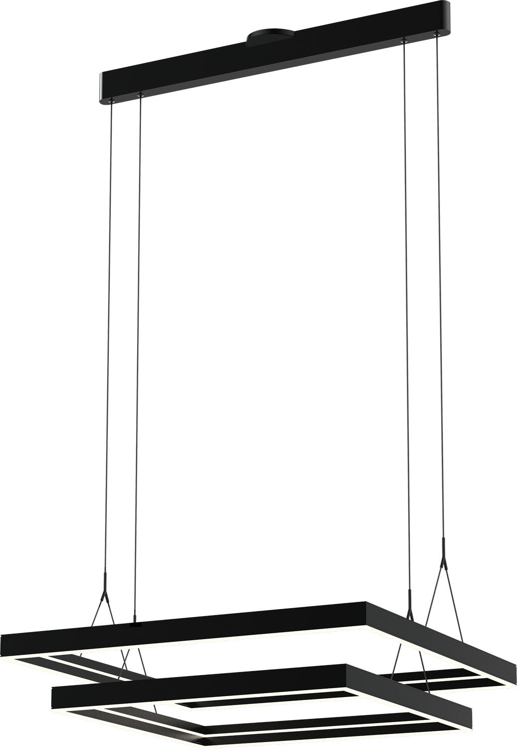 PageOne Athena PP020253-SBB Pendant Light - Satin Brushed Black