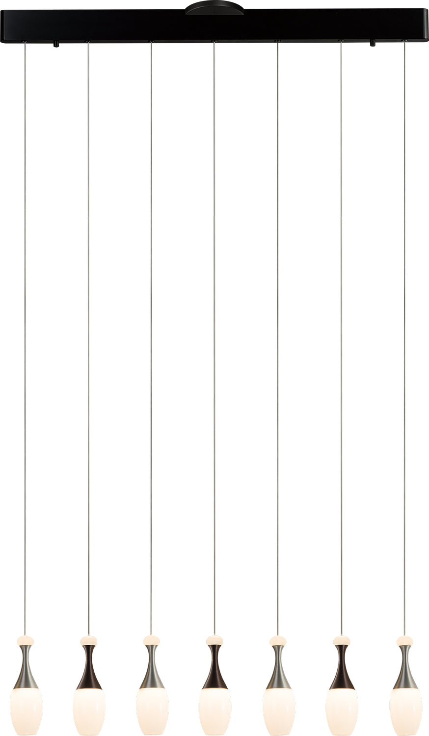 PageOne La Botella PP121234-DT/AL Pendant Light - Deep Taupe / Brushed Aluminum