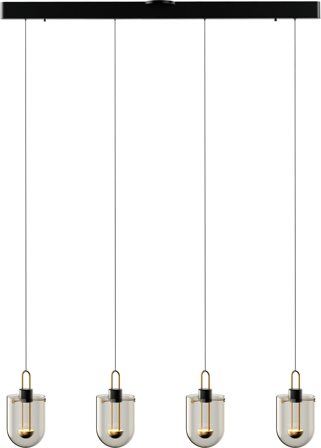 PageOne Century PP121364-SDG/SBN Pendant Light - Satin Dark Gray