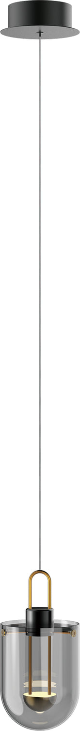 PageOne Century PP121365-SDG/SM Pendant Light - Satin Dark Gray