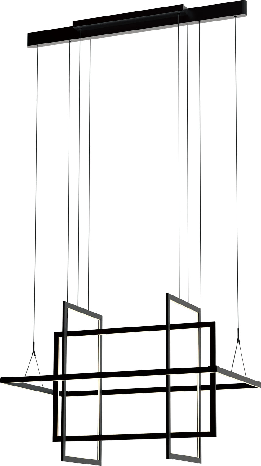 PageOne Geometry PP121424-SDG Pendant Light - Satin Dark Gray