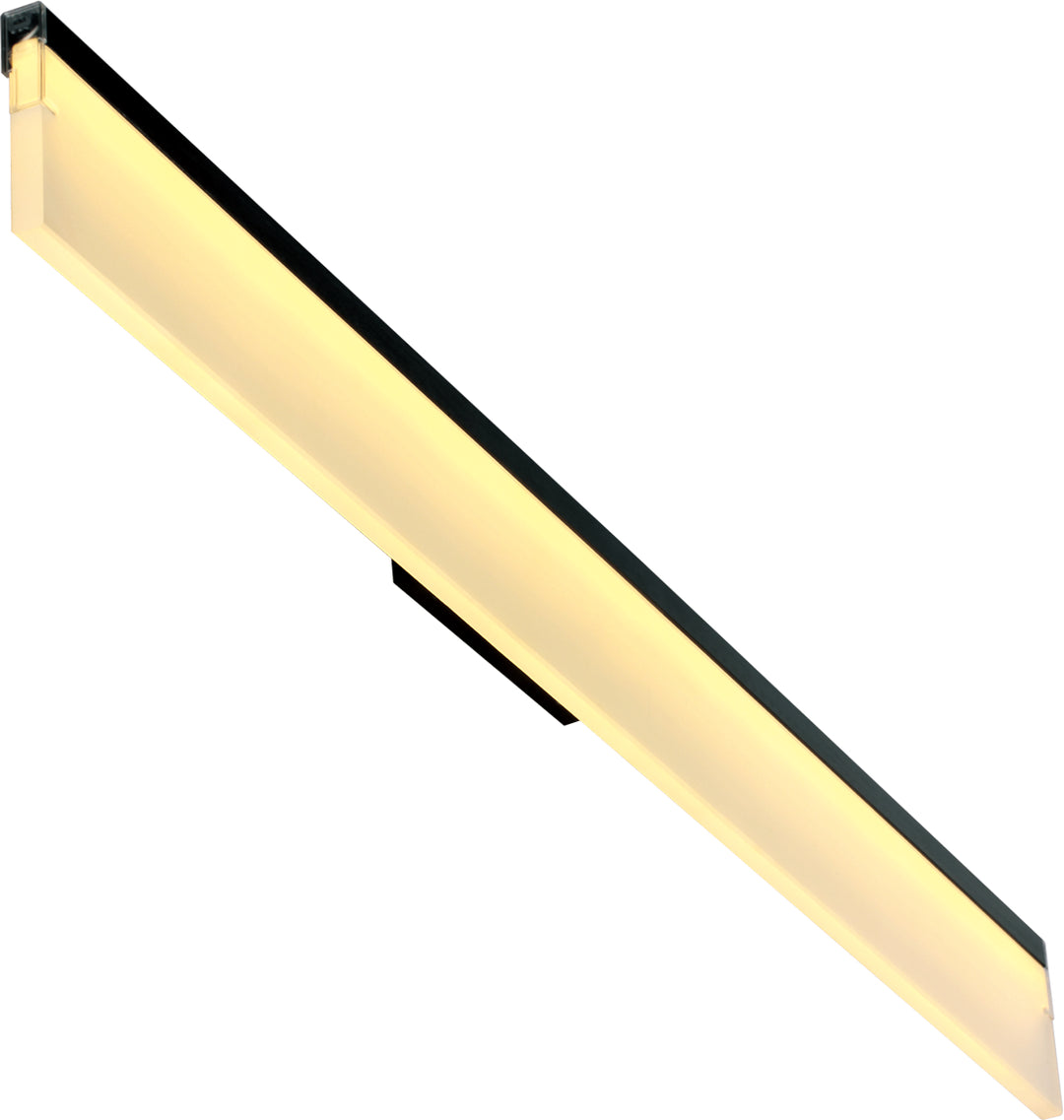 PageOne Lange PW030003-BBK Bath Vanity Light 36 in. wide - Satin Brushed Black