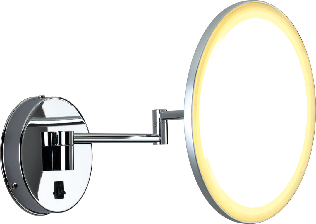 Pageone Lighting PW130107-CM/AL Vanity Mirror Led Mirror Mirror Chrome