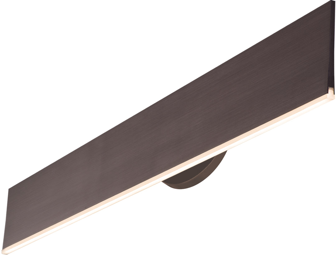 PageOne Prometheus PW131023-DT Bath Vanity Light 27 in. wide - Deep Taupe