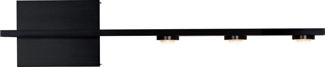 PageOne Aurora PW131323-SBB Bath Vanity Light 23 in. wide - Satin Brushed Black