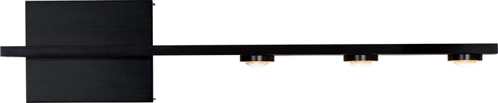 PageOne Aurora PW131323-SBB Bath Vanity Light 23 in. wide - Satin Brushed Black