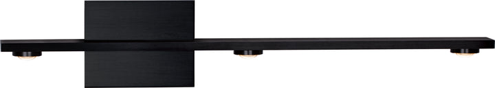 PageOne Aurora PW131326-SBB Bath Vanity Light 27 in. wide - Satin Brushed Black