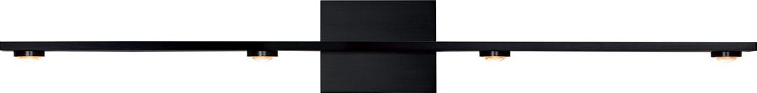 PageOne Aurora PW131327-SBB Bath Vanity Light 39 in. wide - Satin Brushed Black