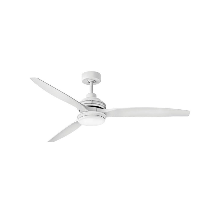 Hinkley Artiste 900160FMW-LWD Ceiling Fan 60 - Matte White, Matte White/