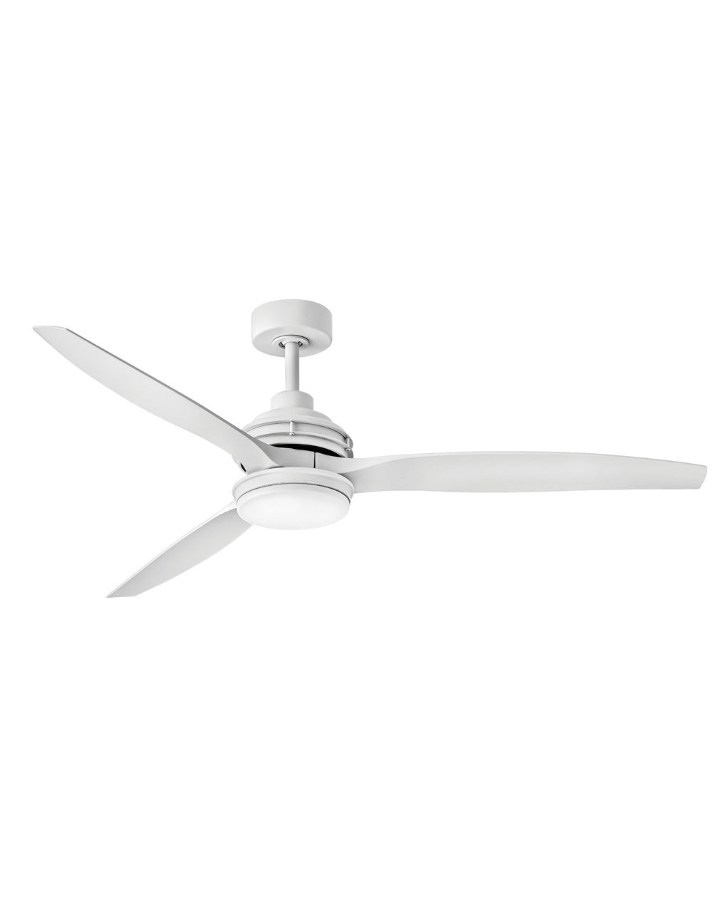 Hinkley Artiste 900160FMW-LWD Ceiling Fan 60 - Matte White, Matte White/