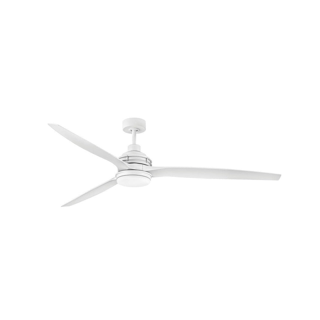 Hinkley Artiste 900172FMW-LWD Ceiling Fan 72 - Matte White, Matte White/