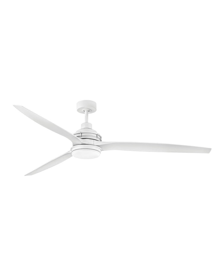 Hinkley Artiste 900172FMW-LWD Ceiling Fan 72 - Matte White, Matte White/