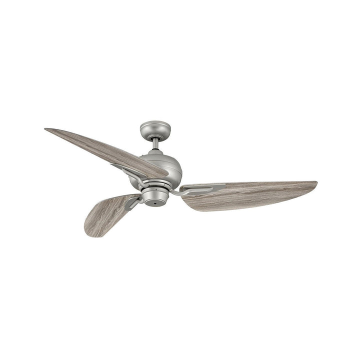 Hinkley Bimini 900260FBN-NWA Ceiling Fan 60 - Brushed Nickel, Weathered Wood/