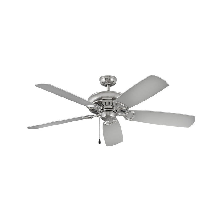 Hinkley Gladiator 900460FBN-NID Ceiling Fan 60 - Brushed Nickel, Dark Walnut, Silver/