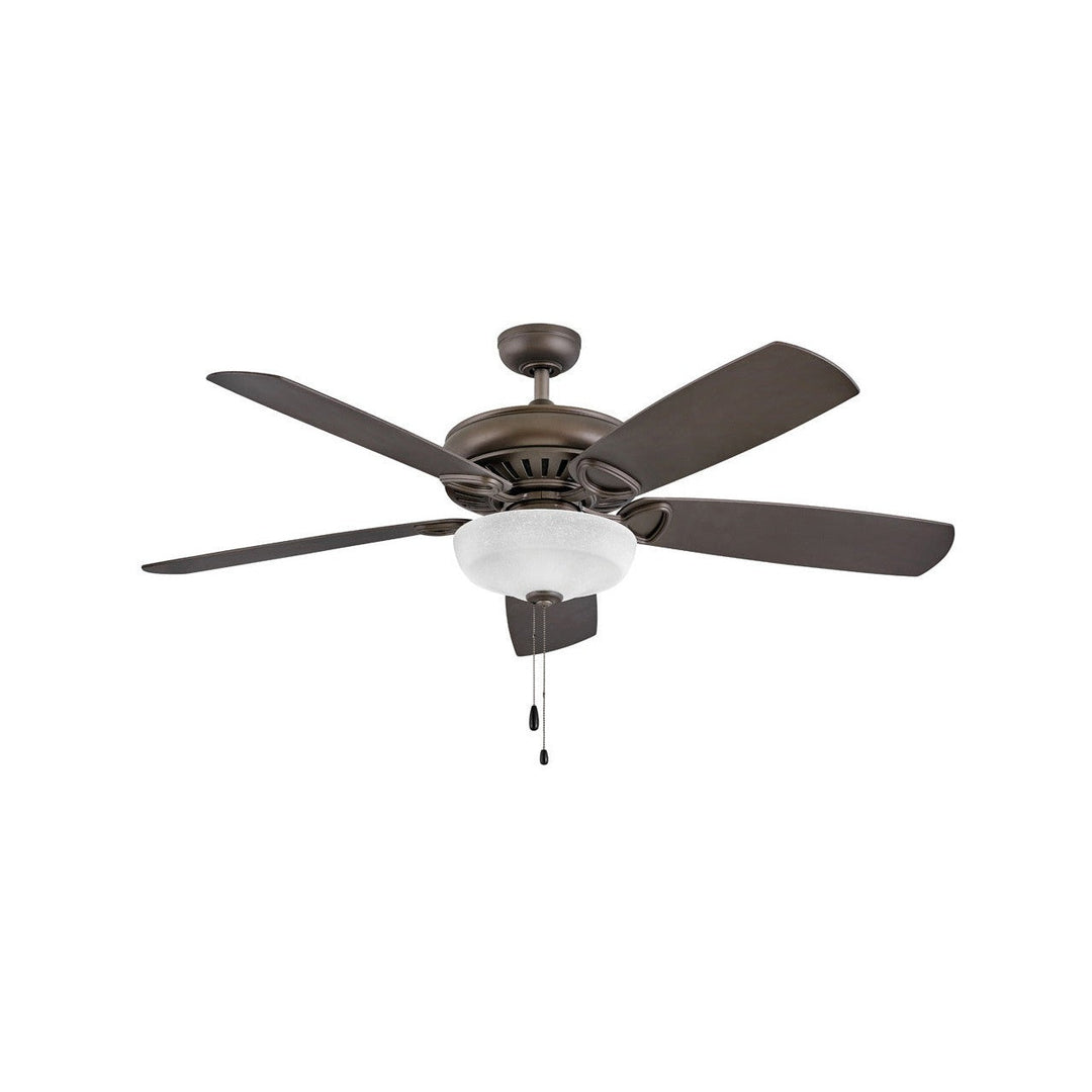 Hinkley Gladiator Illuminated 900460FMM-LID Ceiling Fan 60 - Metallic Matte Bronze, Walnut, Metallic Matte Bronze/