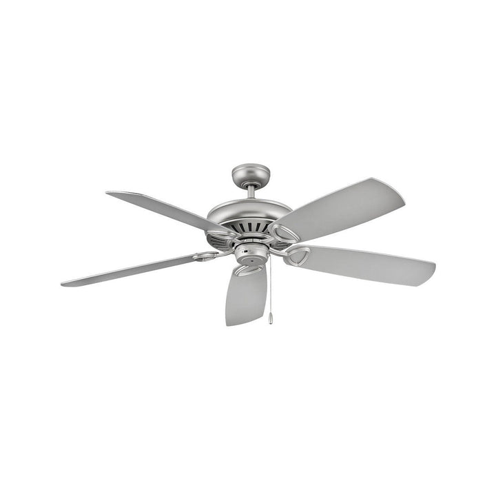 Hinkley Gladiator 900460FSS-NID Ceiling Fan 60 - Satin Steel, Driftwood, Silver/