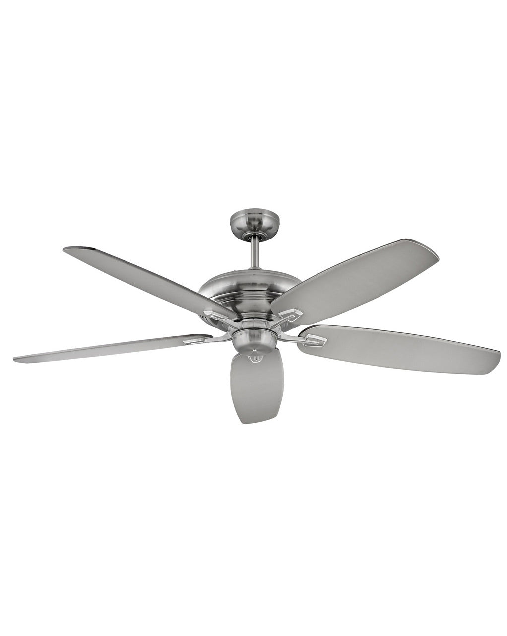 Hinkley Grander 900660FBN-NID Ceiling Fan 60 - Brushed Nickel, Silver, Walnut/