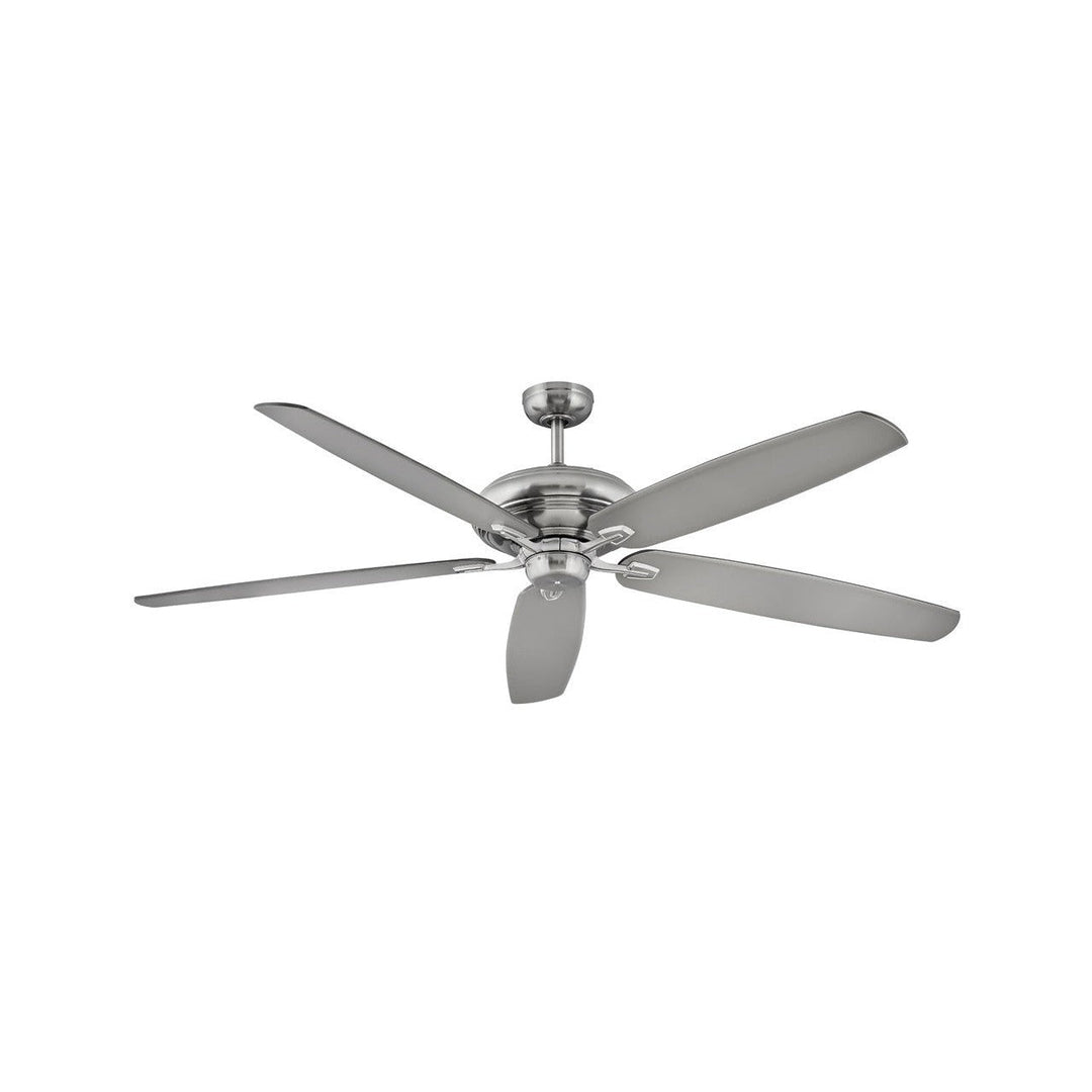 Hinkley Grander 900672FBN-NID Ceiling Fan 72 - Brushed Nickel, Silver, Walnut/