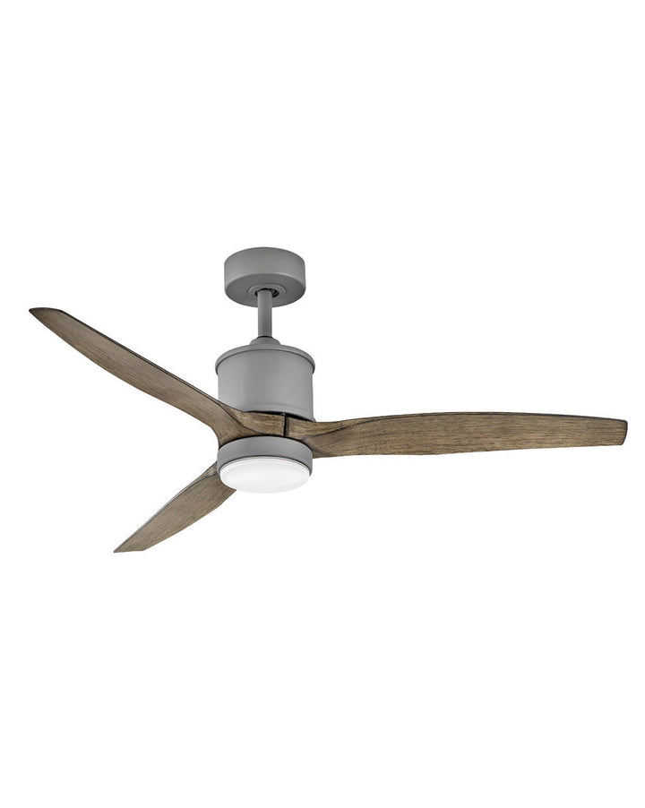 Hinkley Hover 900752FGT-LWD Ceiling Fan 52 - Graphite, Driftwood/