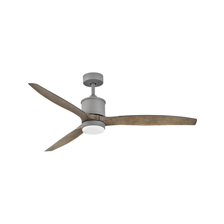 Hinkley Hover 900760FGT-LWD Ceiling Fan 60 - Graphite, Driftwood/