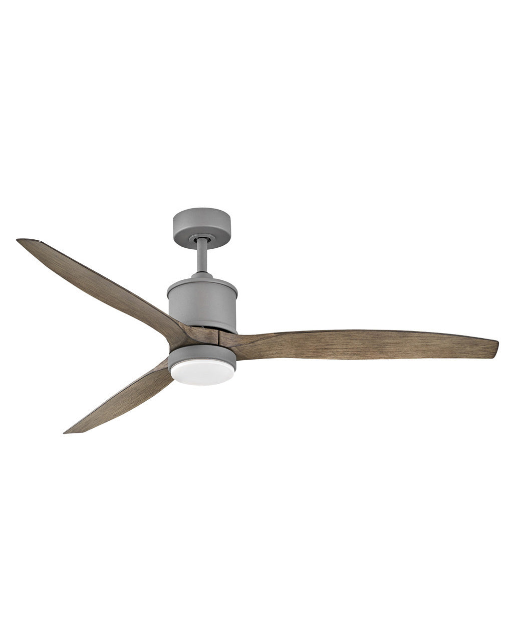 Hinkley Hover 900760FGT-LWD Ceiling Fan 60 - Graphite, Driftwood/