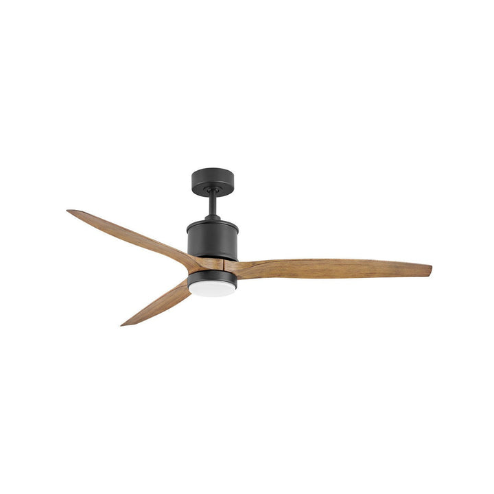 Hinkley Hover 900760FMB-LWD Ceiling Fan 60 - Matte Black, KOA/