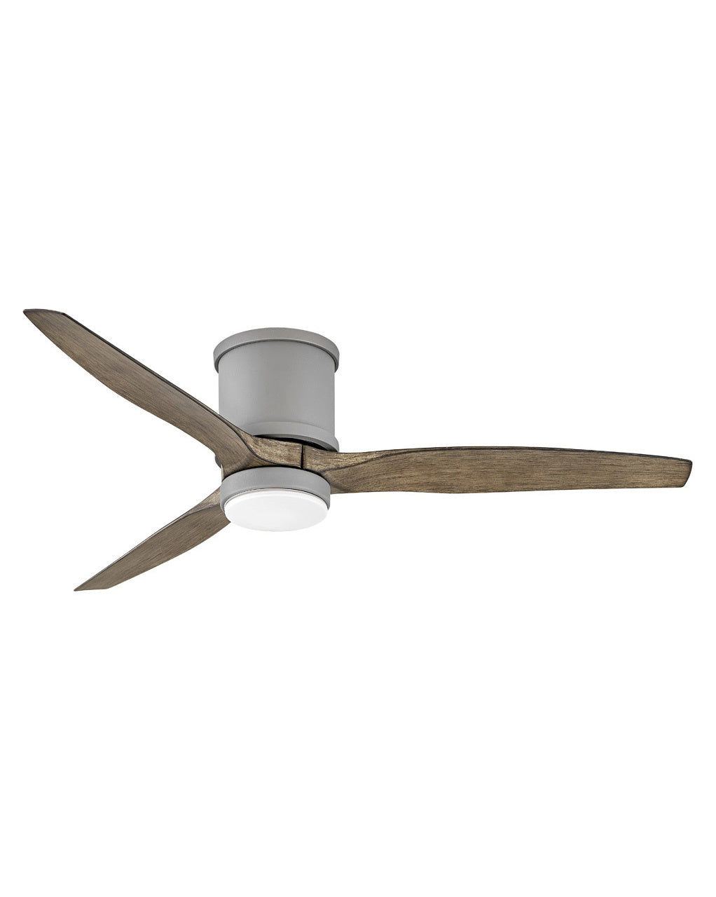 Hinkley Hover Flush 900852FGT-LWD Ceiling Fan 52 - Graphite, Driftwood/