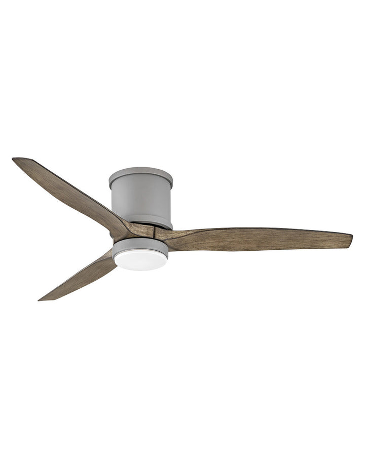 Hinkley Hover Flush 900852FGT-LWD Ceiling Fan 52 - Graphite, Driftwood/