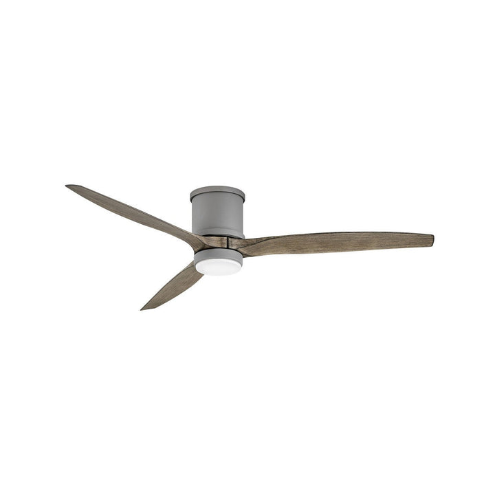 Hinkley Hover Flush 900860FGT-LWD Ceiling Fan 60 - Graphite, Driftwood/