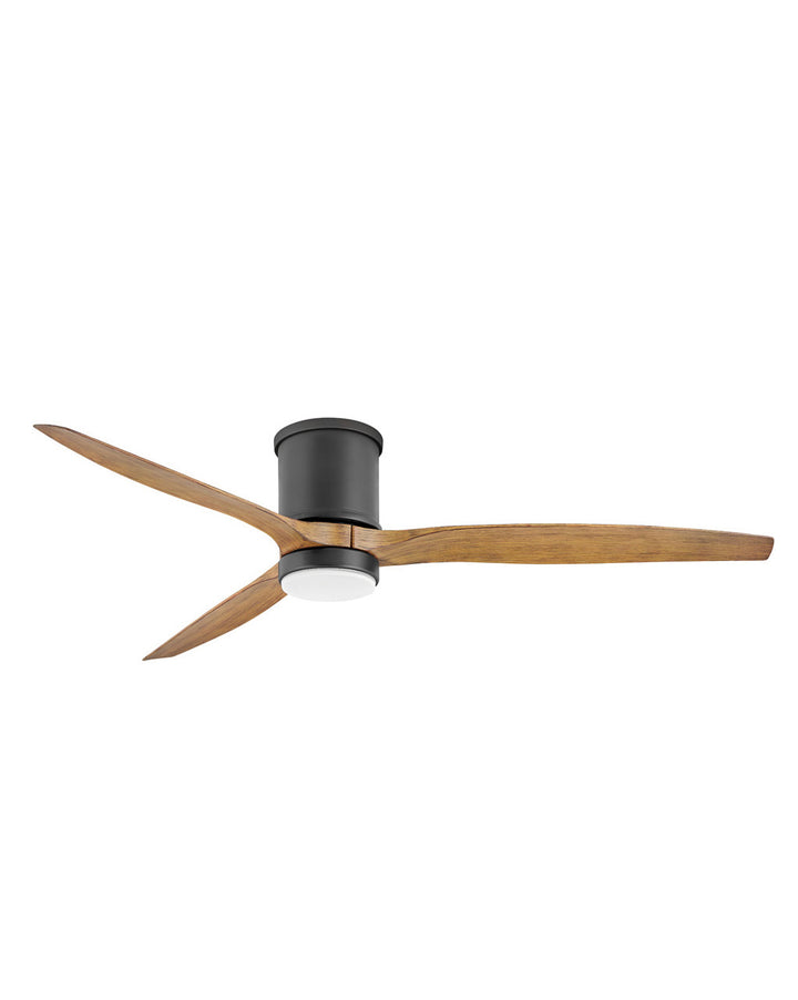 Hinkley Hover Flush 900860FMB-LWD Ceiling Fan 60 - Matte Black, KOA/