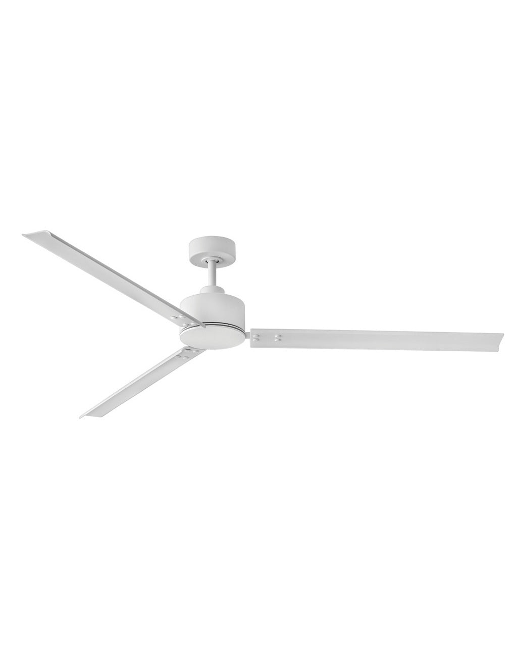 Hinkley Indy 900972FMW-NWA Ceiling Fan 72 - Matte White, Matte White/