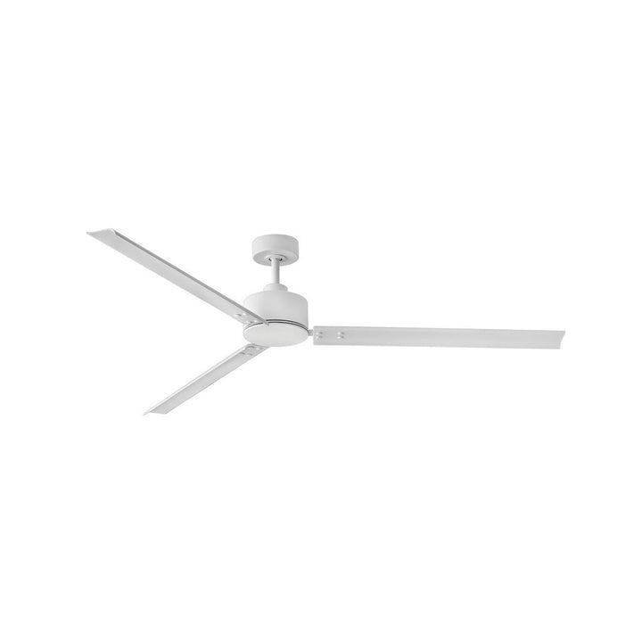 Hinkley Indy 900972FMW-NWA Ceiling Fan 72 - Matte White, Matte White/