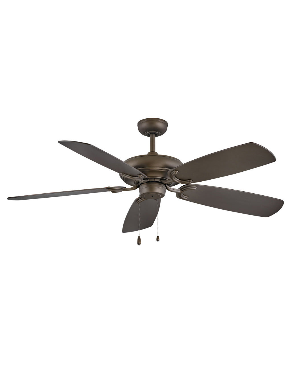 Hinkley Grove 901256FMM-NID Ceiling Fan 56 - Metallic Matte Bronze, Walnut, Metallic Matte Bronze/