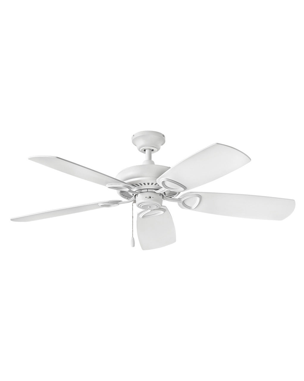 Hinkley Marquis 901352FCW-NIA Ceiling Fan 52 - Chalk White, Chalk White, Weathered Wood/