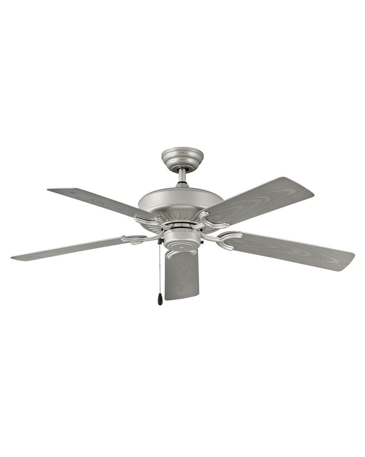 Hinkley Oasis 901652FBN-NWA Ceiling Fan 52 - Brushed Nickel, Silver/