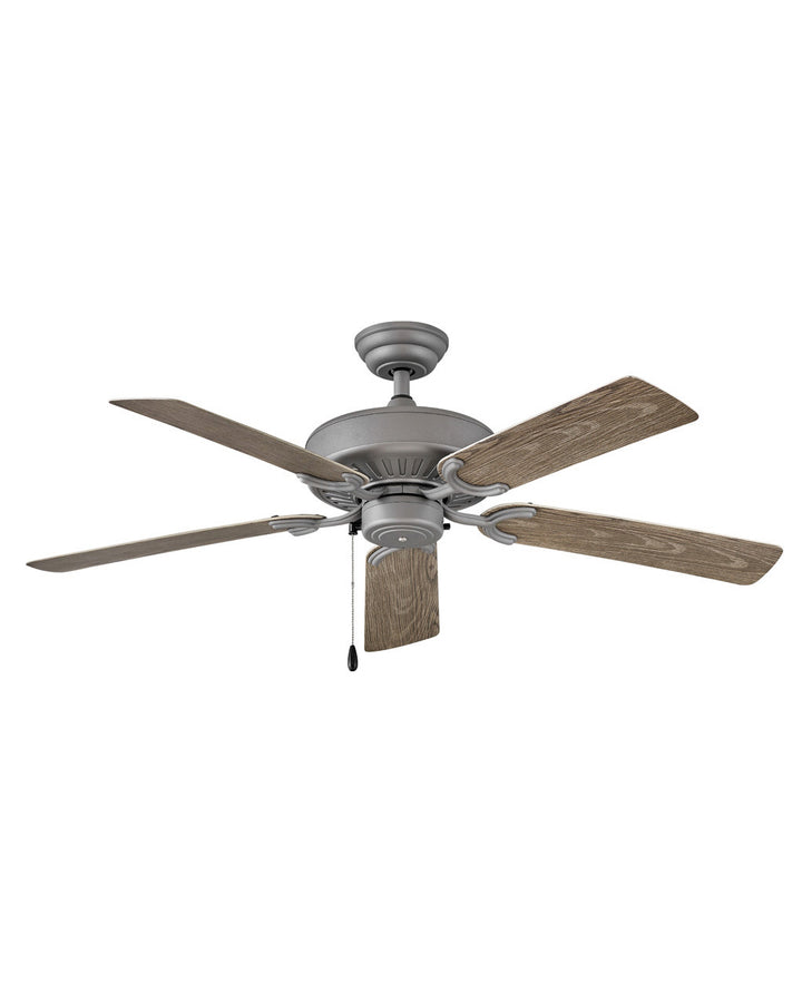 Hinkley Oasis 901652FGT-NWA Ceiling Fan 52 - Graphite, Driftwood/