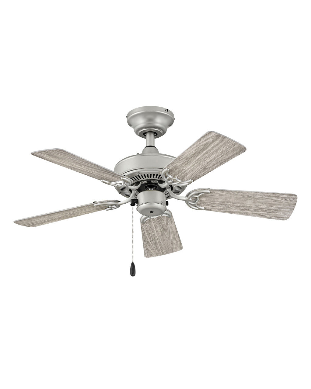 Hinkley Cabana 901836FBN-NWA Ceiling Fan 36 - Brushed Nickel, Weathered Wood/