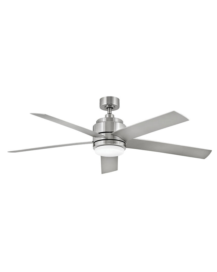 Hinkley Tier 902054FBN-LWA Ceiling Fan 54 - Brushed Nickel, Silver/