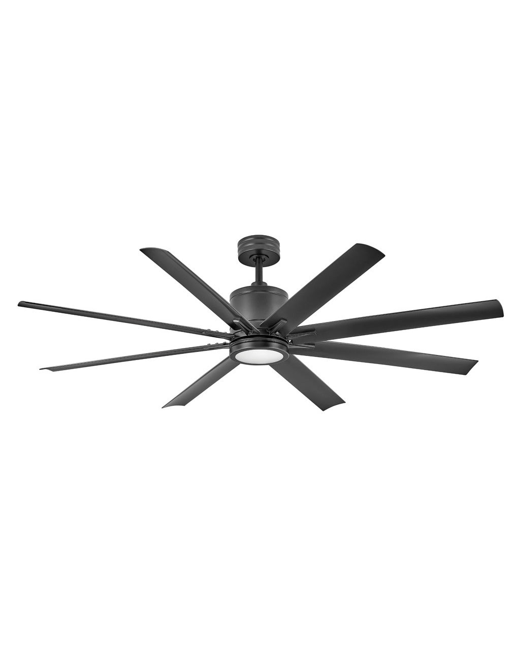 Hinkley Vantage 902466FMB-LWD Ceiling Fan 66 - Matte Black, Matte Black/