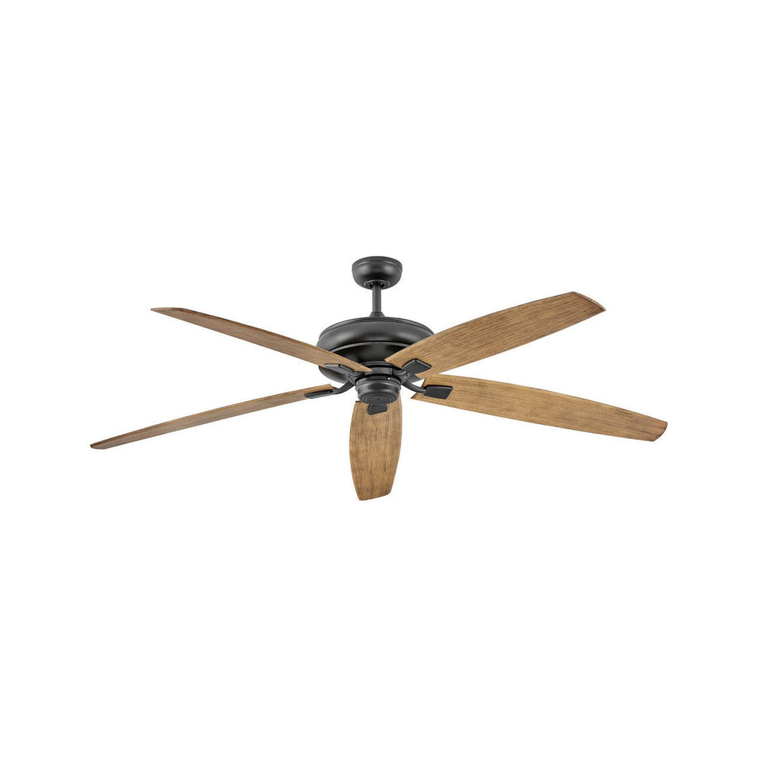 Hinkley Tempest 902672FMB-NWD Ceiling Fan 70 - Matte Black, KOA/