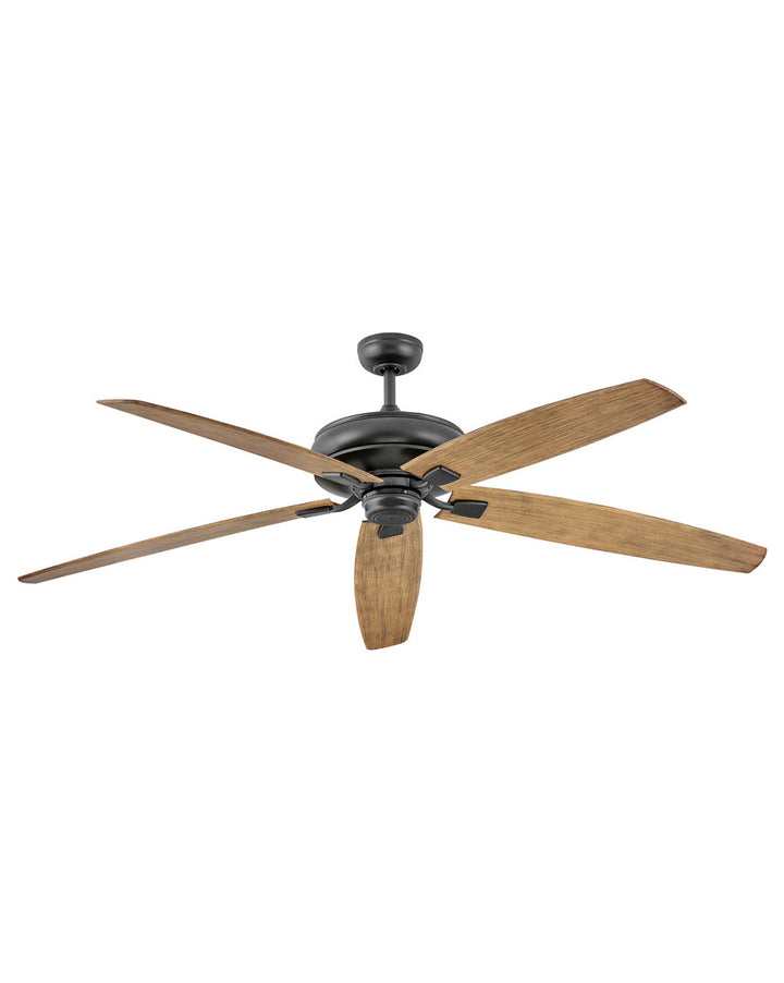 Hinkley Tempest 902672FMB-NWD Ceiling Fan 70 - Matte Black, KOA/