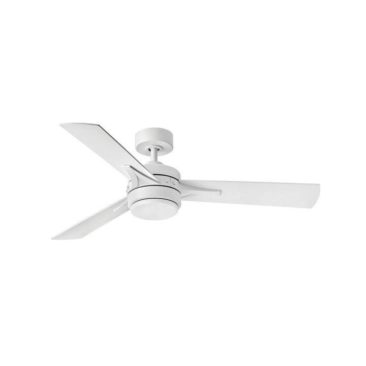 Hinkley Ventus 902852FMW-LIA Ceiling Fan 52 - Matte White, Weathered Wood, Matte White/