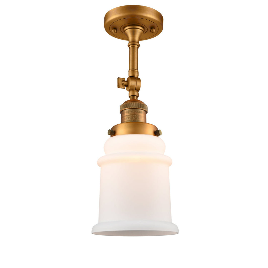 Innovations Franklin Restoration 201F-BB-G181-LED Ceiling Light - Brushed Brass