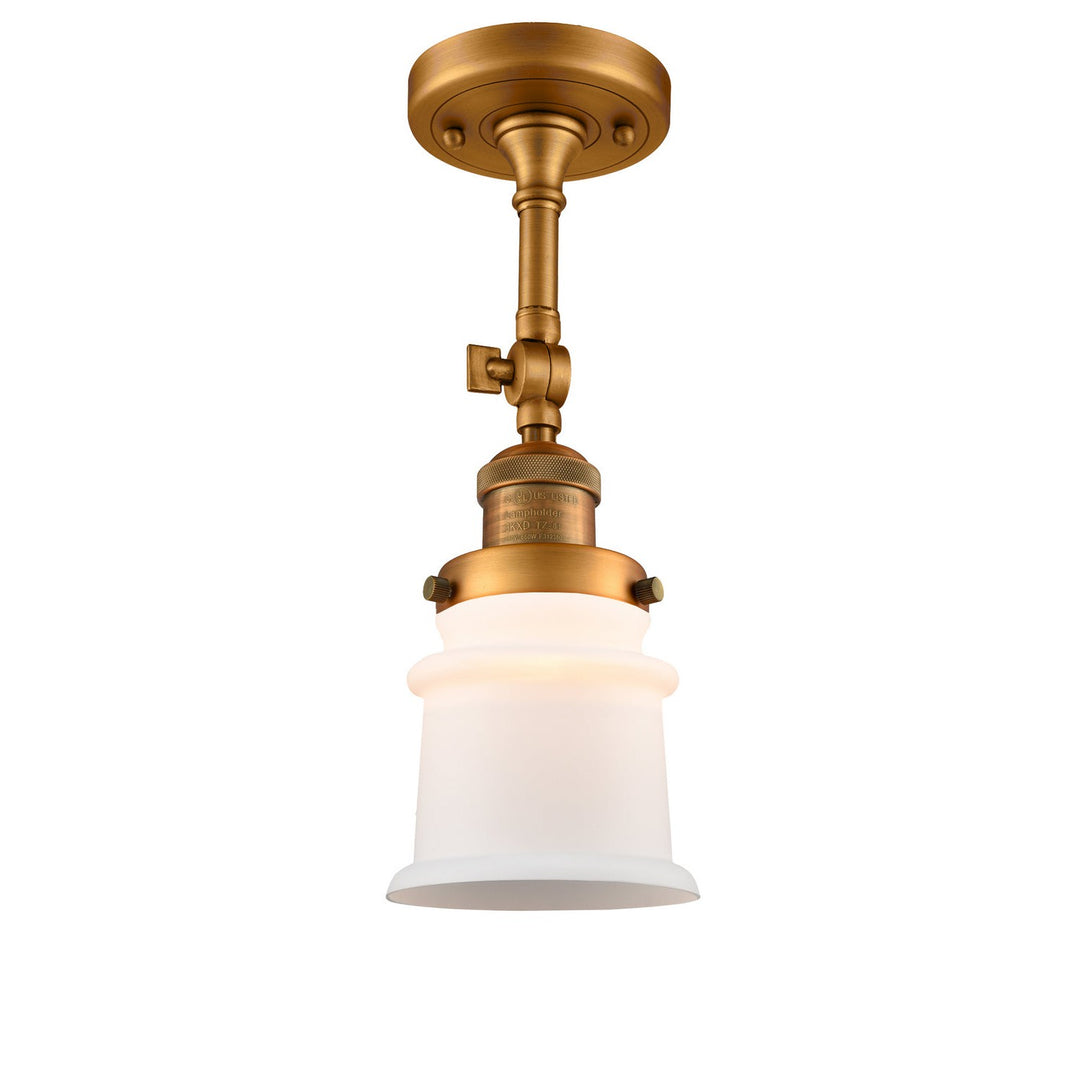 Innovations Franklin Restoration 201F-BB-G181S Ceiling Light - Brushed Brass