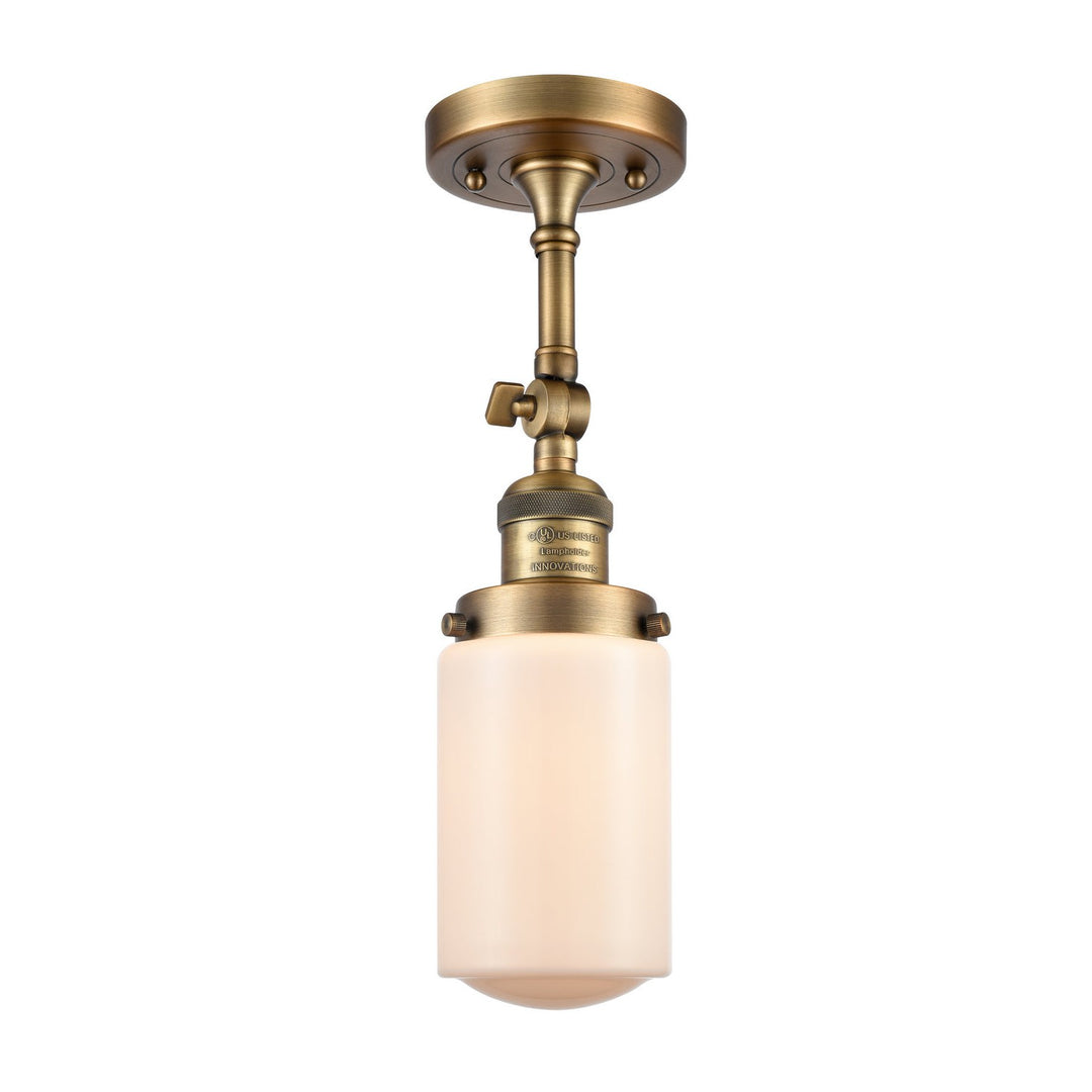 Innovations Franklin Restoration 201F-BB-G311 Ceiling Light - Brushed Brass