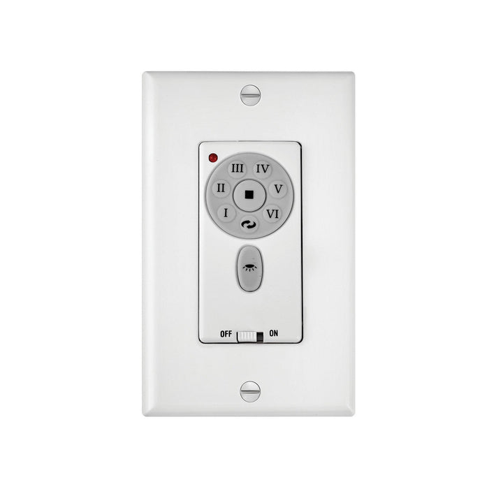 Hinkley Lighting 980013FAS  Wall Control 6 Speed Dc Fan White