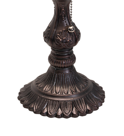 Meyda Tiffany Lighting 10081 Shell One Light Table Base Utility Light Bronze / Dark