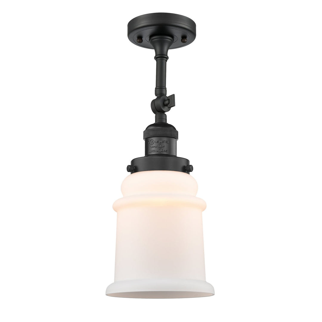 Innovations Franklin Restoration 201F-BK-G181 Ceiling Light - Matte Black